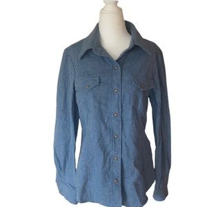 Pendleton wool button down shirt size Medium